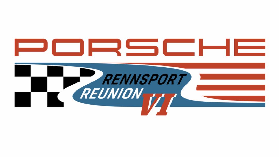 Rennsport Reunion V, Logo, 2017, Porsche AG