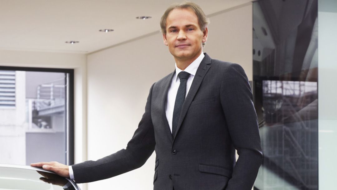 Oliver Blume, CEO, 2015, Porsche AG