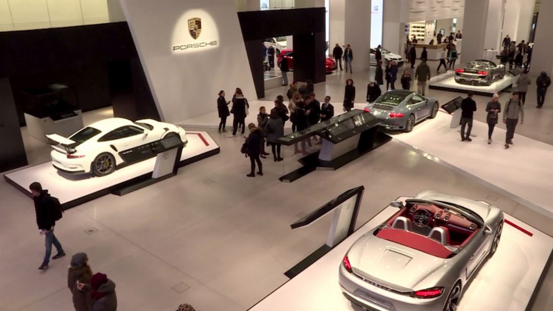 Brand exhibit “Fascination Sports Cars” in Berlin 