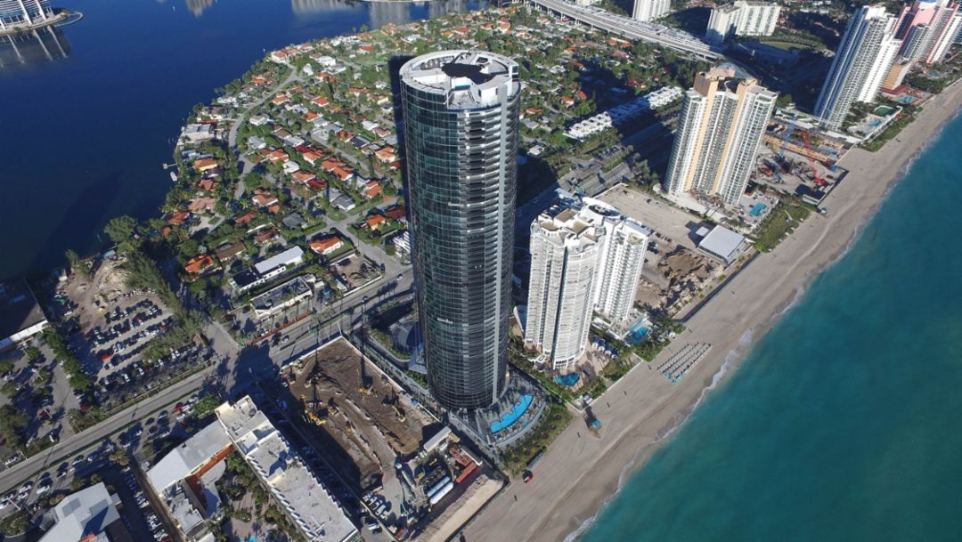 Porsche Design Tower Miami, Florida, 2017, Porsche AG