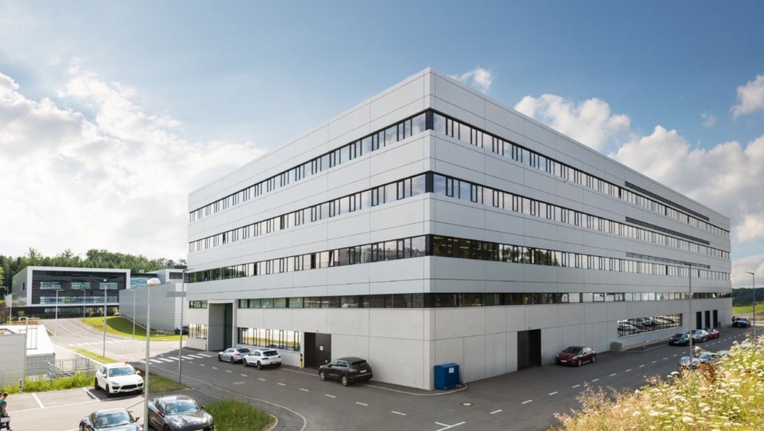 Electronics integration center, development center, Weissach, 2014, Porsche AG
