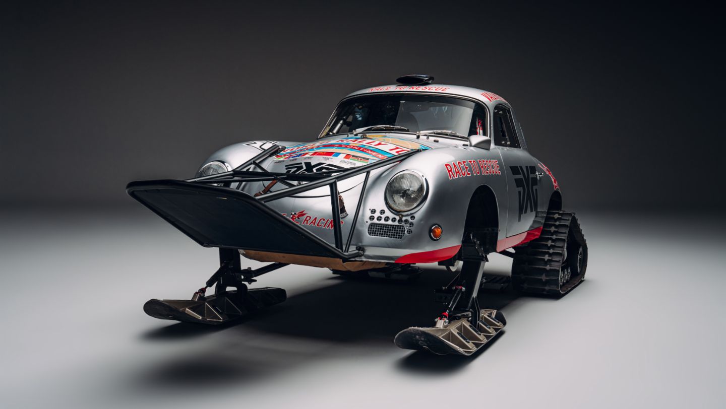1956 Porsche 356 A, Project 356 World Rally Tour, 2021, Porsche AG