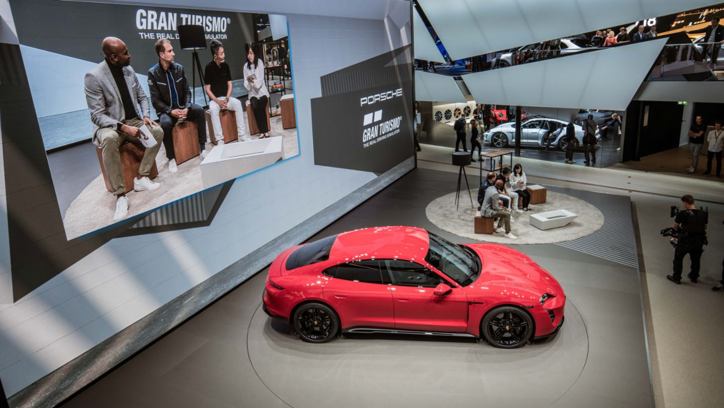 Joint press conference of Porsche and Polyphony Digital Inc. at the IAA, 2019, Porsche AG