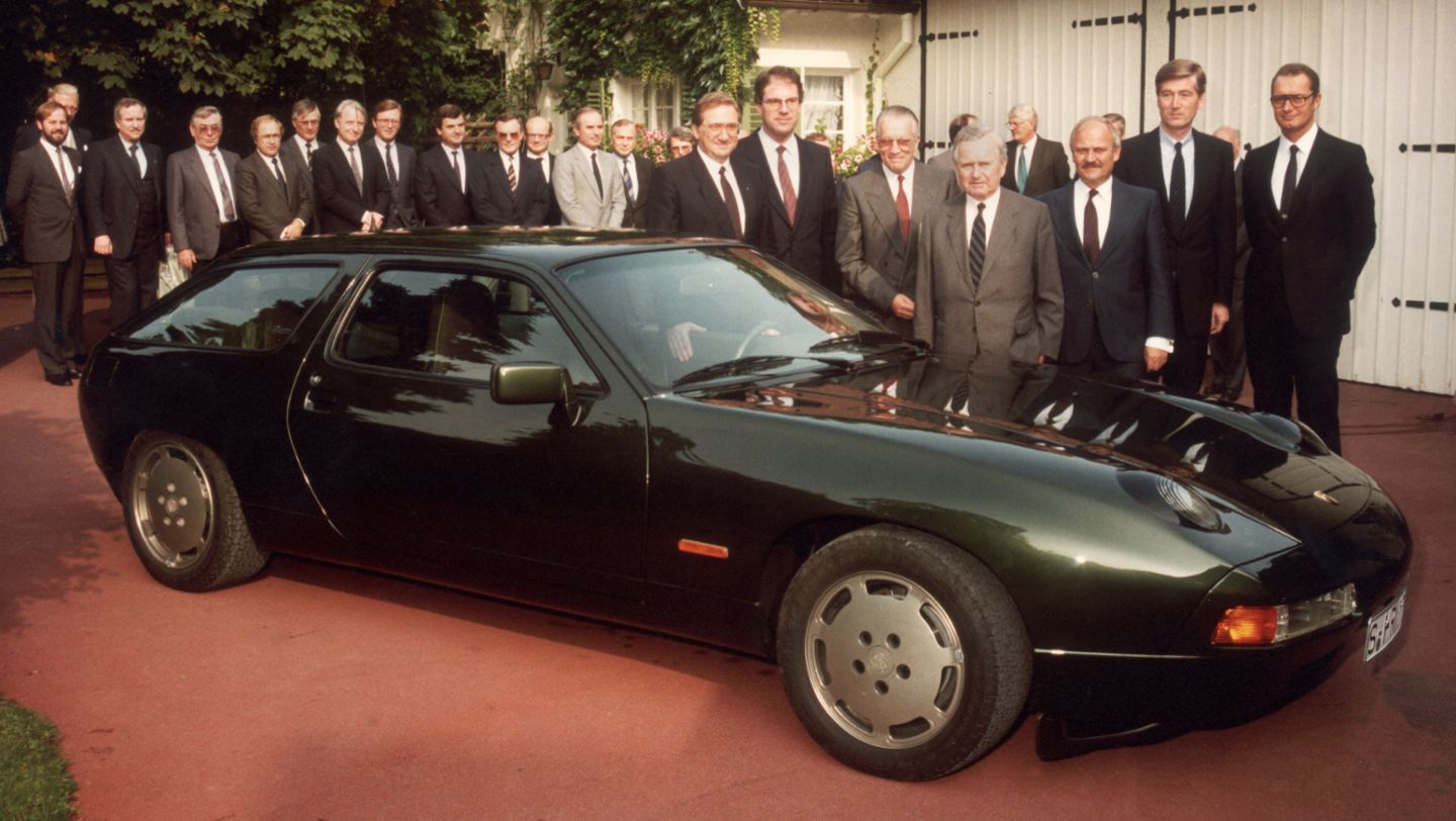 928 S, regalo de cumpleaños para Ferry Porsche, 19 de septiembre de 1984, Porsche AG