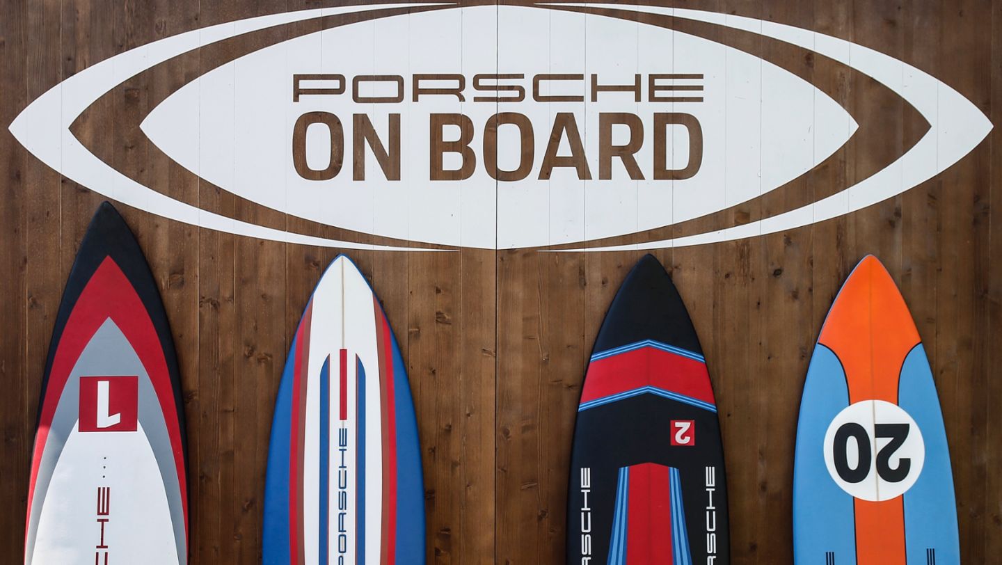 Water sports initiative Porsche On Board, Italia, 2019, Porsche AG