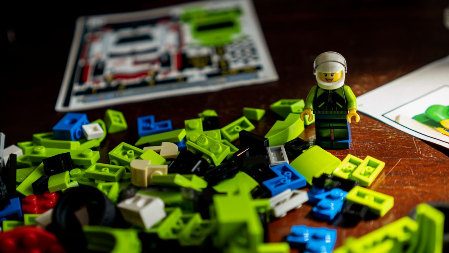 Nachbildung aus Lego, 2020, Porsche AG