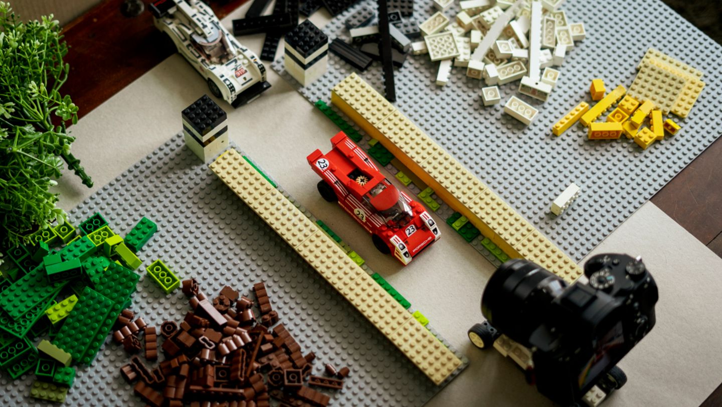 Nachbildung aus Lego, 2020, Porsche AG