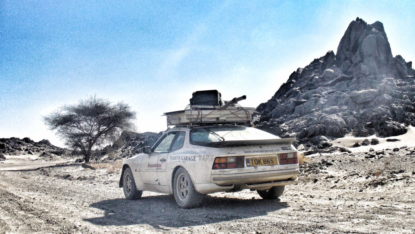 Porsche 944, Nubische Wüste, Sudan, 2020, Porsche AG