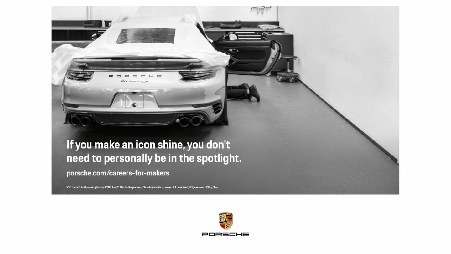 Employer branding campaign, 2020, Porsche AG