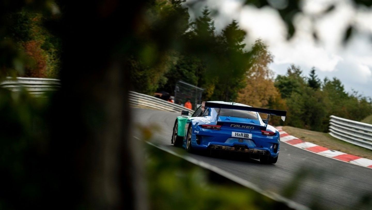 Porsche 911 GT3R, 24-Stunden-Rennen auf dem Nürburgring, 2020, Porsche AG