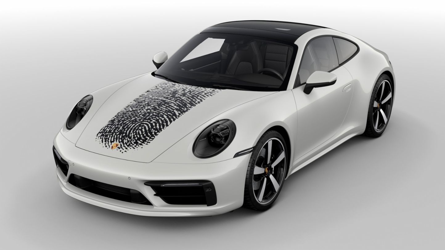 911, Direct printing method, 2020, Porsche AG