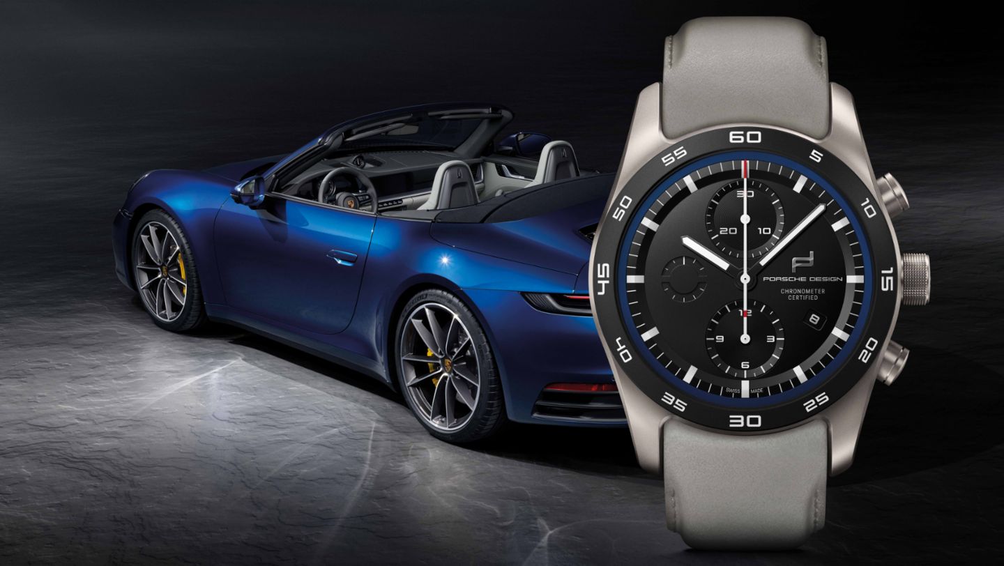 Porsche Design custom-built timepieces concept, 911 Carrera 4S Cabriolet, 2020, Porsche AG