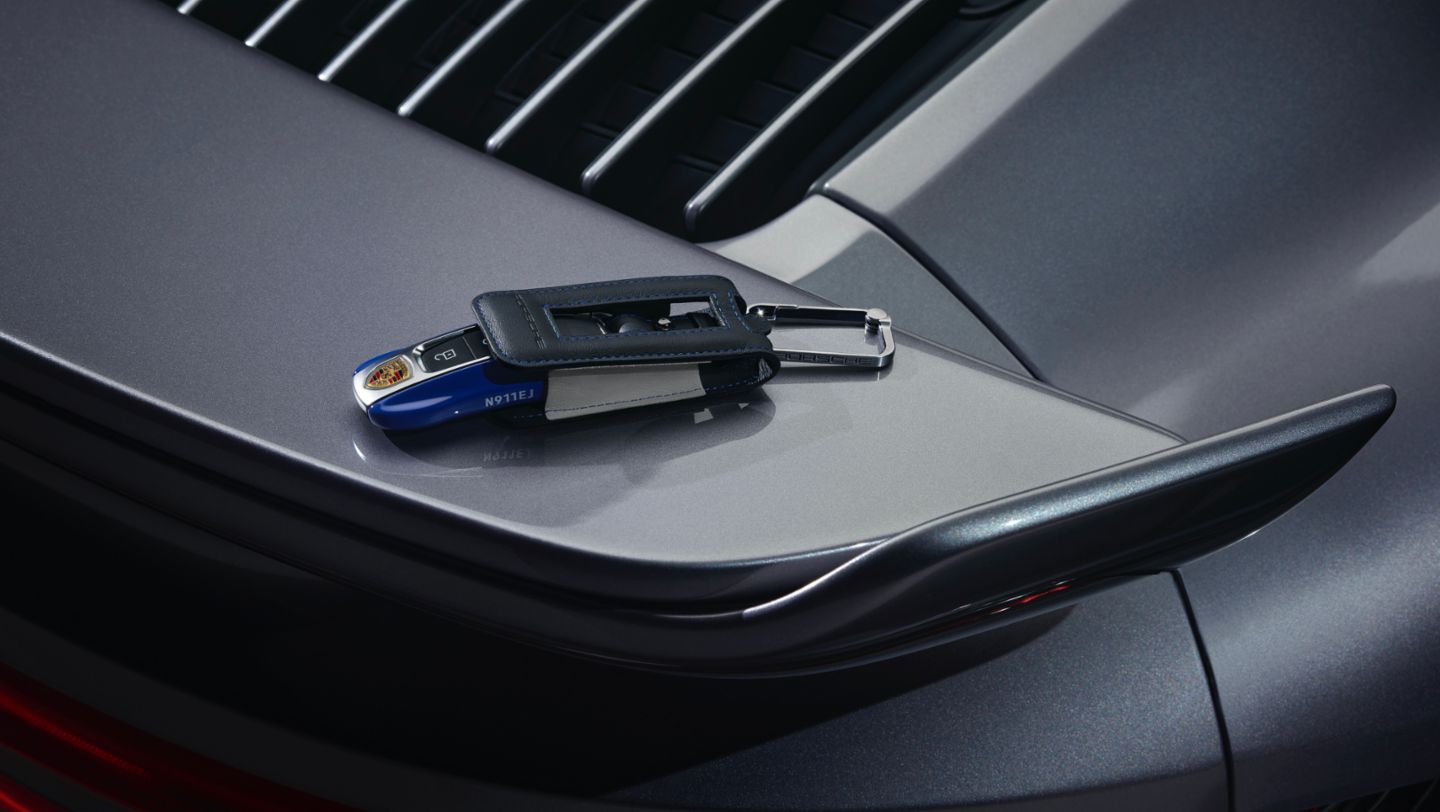 Schlüssel des 911 Turbo S in limitierter Auflage „Duet", 2020, Porsche AG