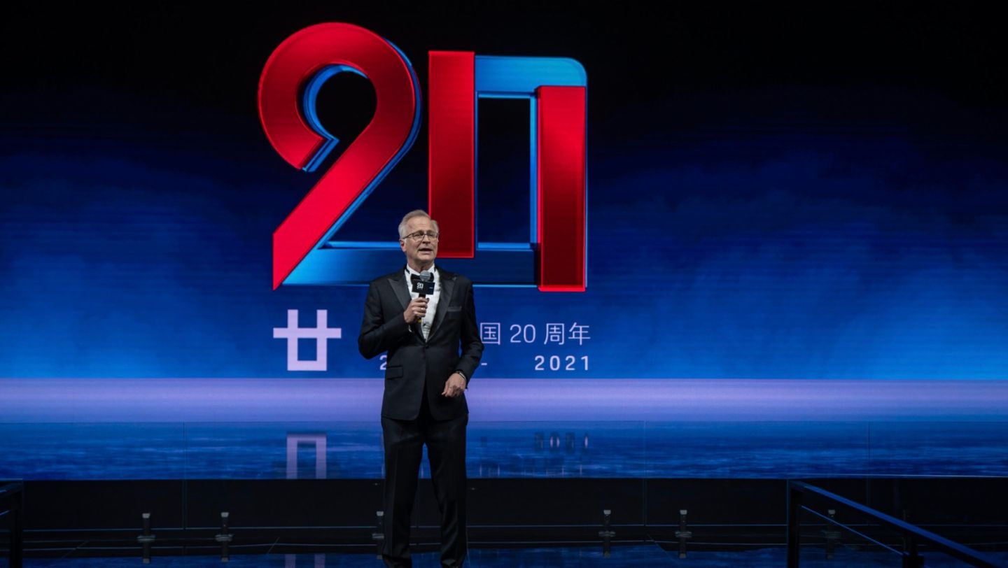 Jens Puttfarcken, President and Managing Director of Porsche China, 2021, Porsche AG