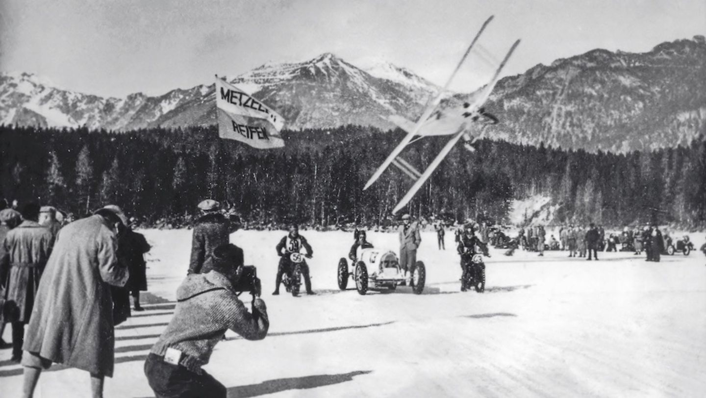 Eisrennen, Zeller See, Österreich, 1960, Porsche AG