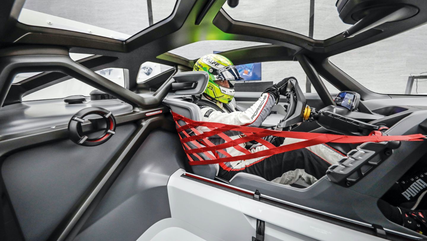 Lars Kern, Development Engineer and Race-Car Driver, Mission R, 2021, Porsche AG