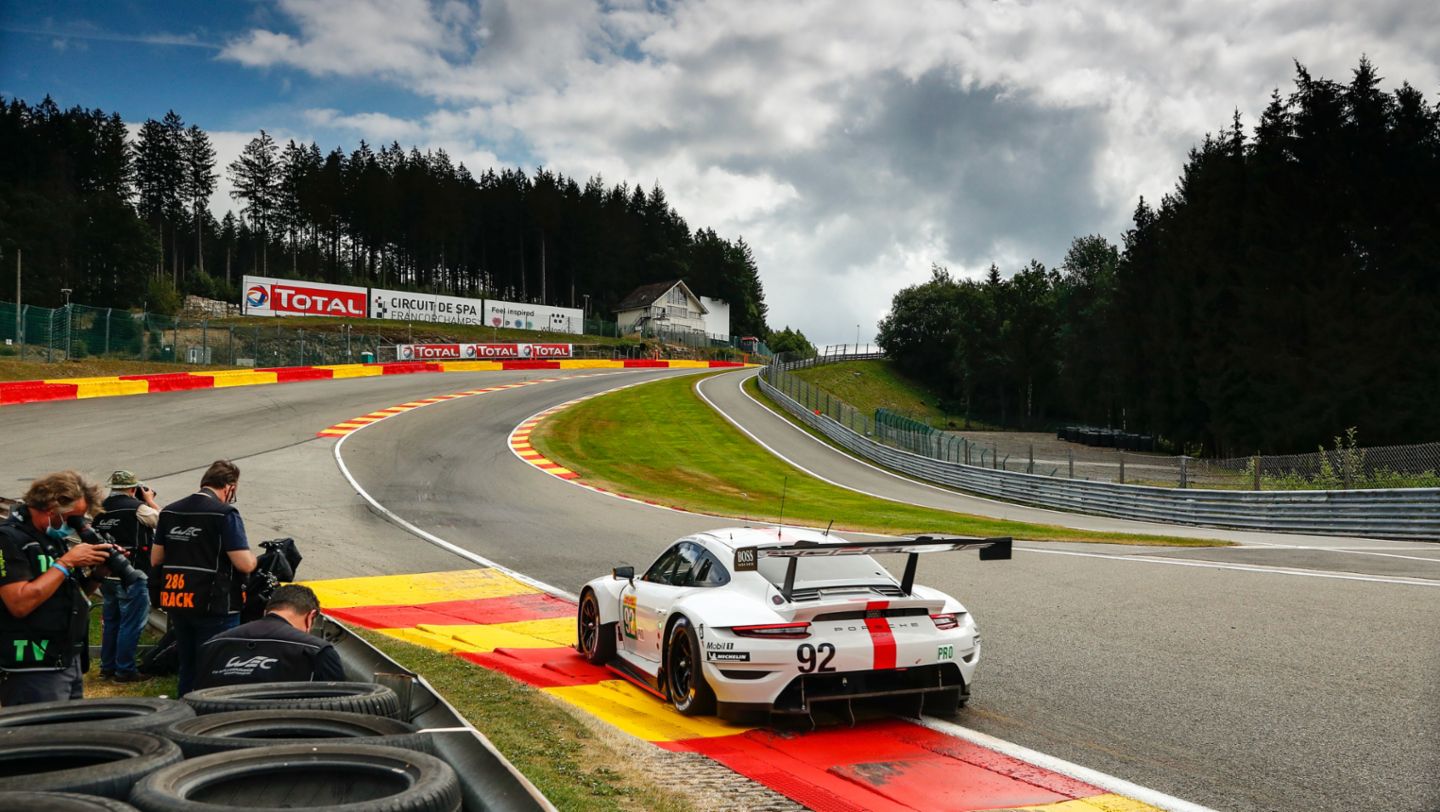 911 RSR, Spa-Francorchamps, Belgien, 2021, Porsche AG