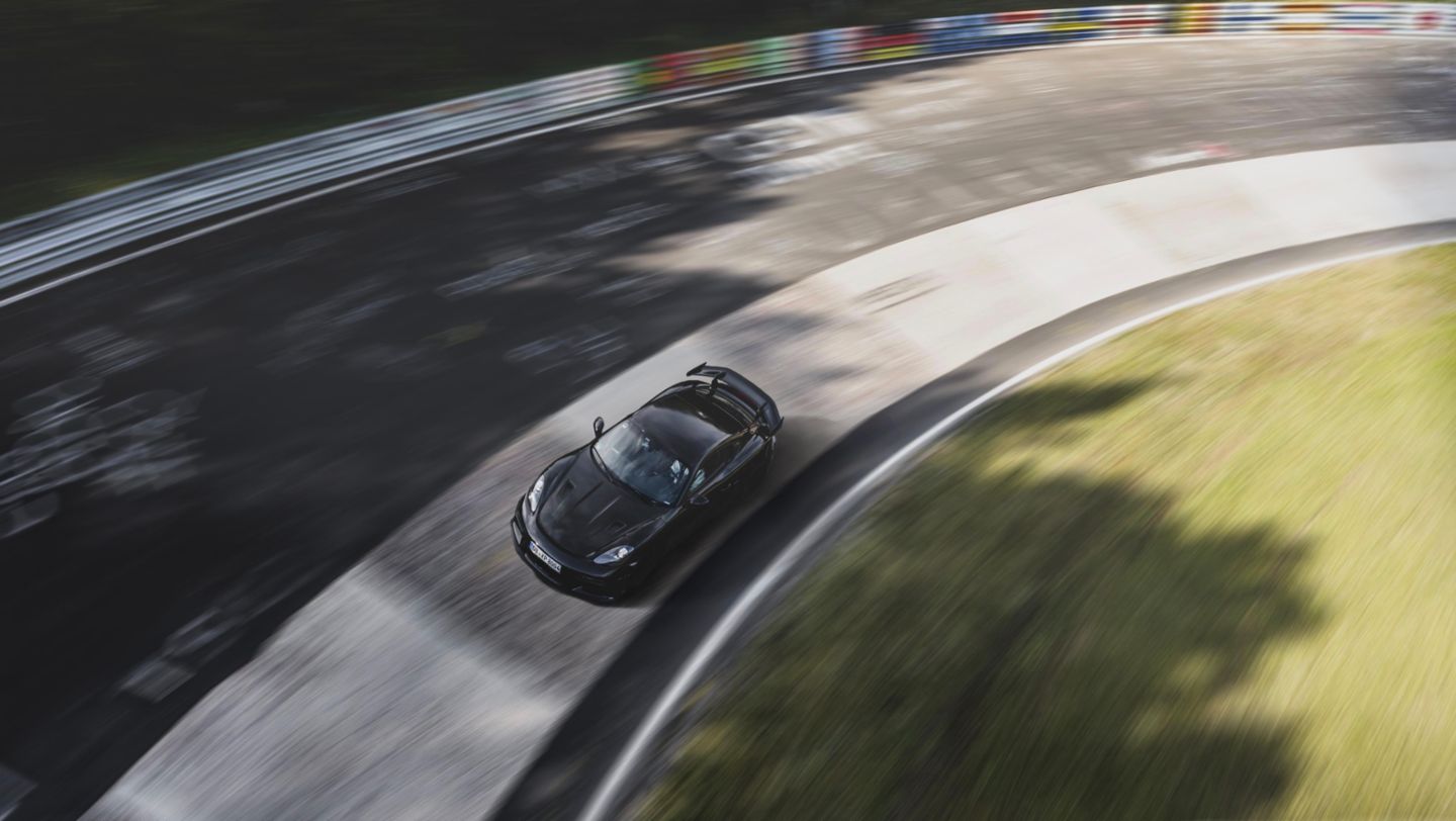 Prototipo della 718 Cayman GT4 RS, Nürburgring, 2021, Porsche AG