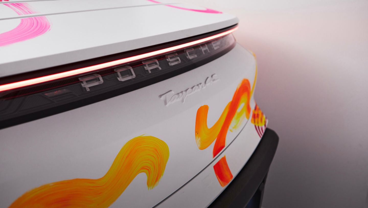 Taycan 4S, Art Battle, 2021, Porsche AG