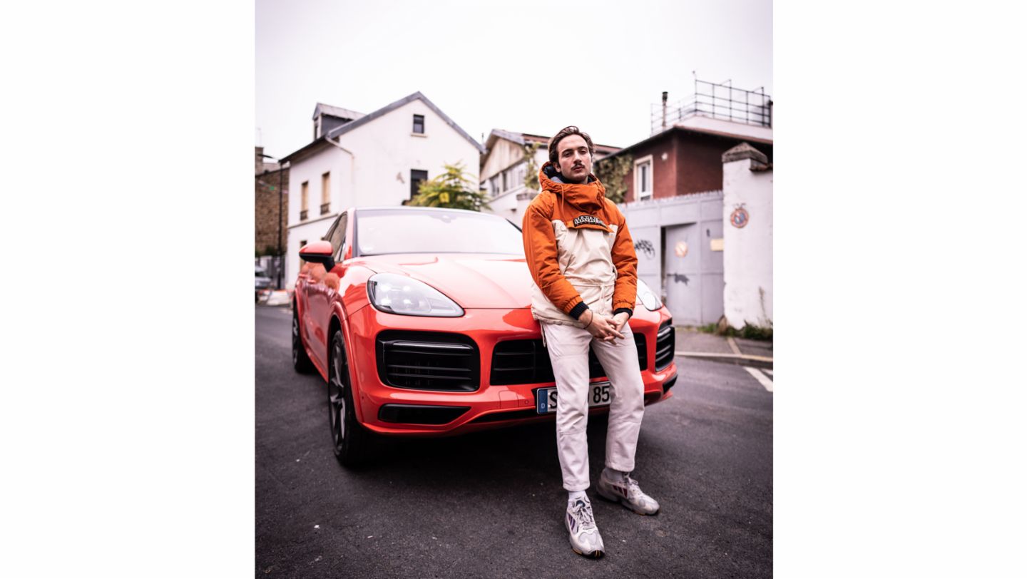 Lord Esperanza, rapper, Roadtrip Back 2 Tape, Paris, 2020, Porsche AG