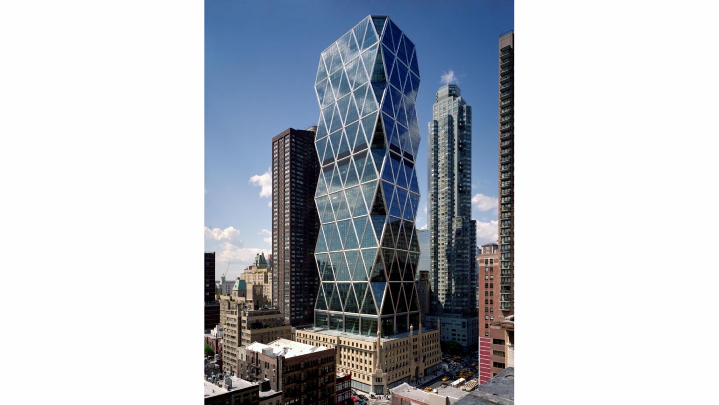 Hearst Tower, New York City, USA, 2021, Porsche AG