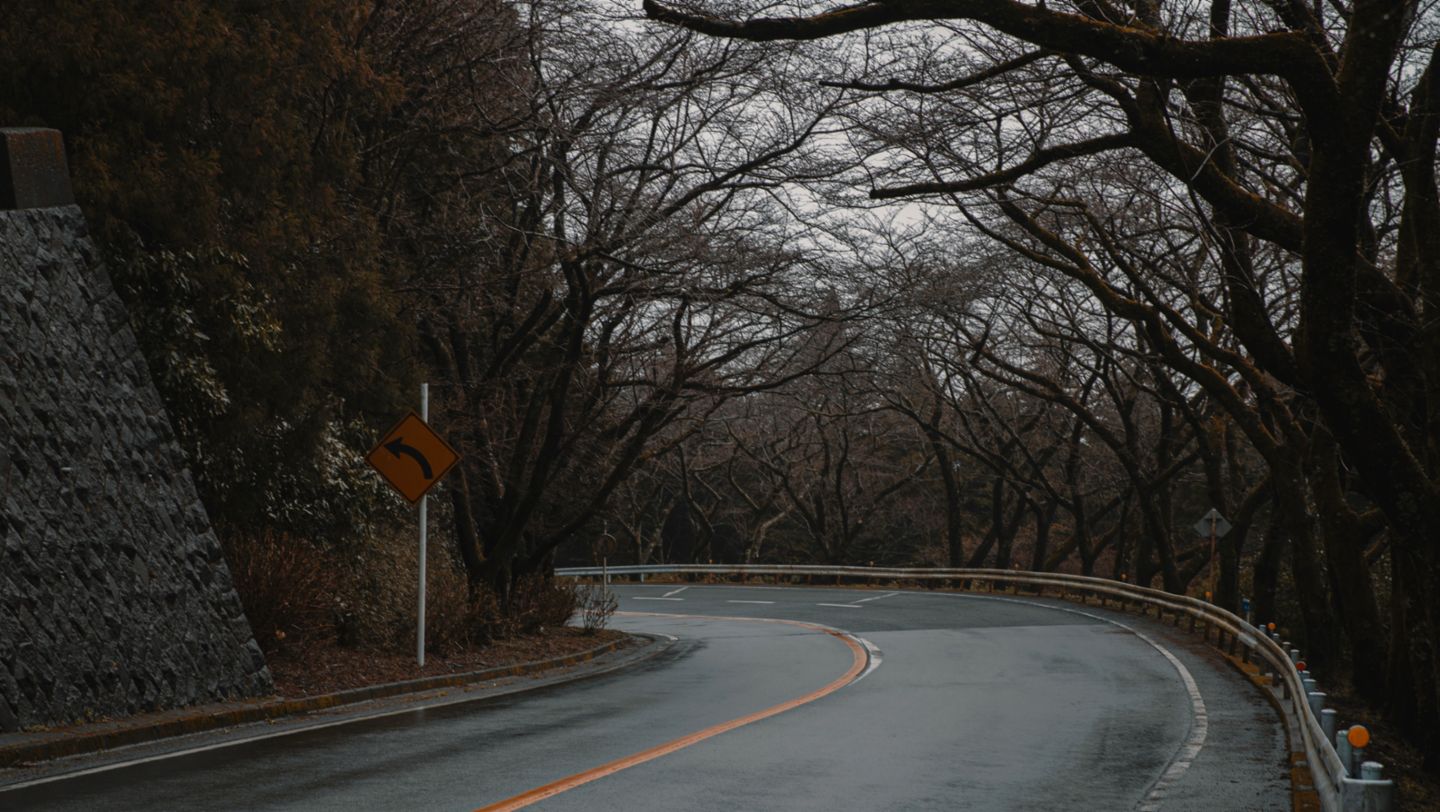 Mautstraße von Hakone, Präfektur Kanagawa, Japan, 2021, Porsche AG