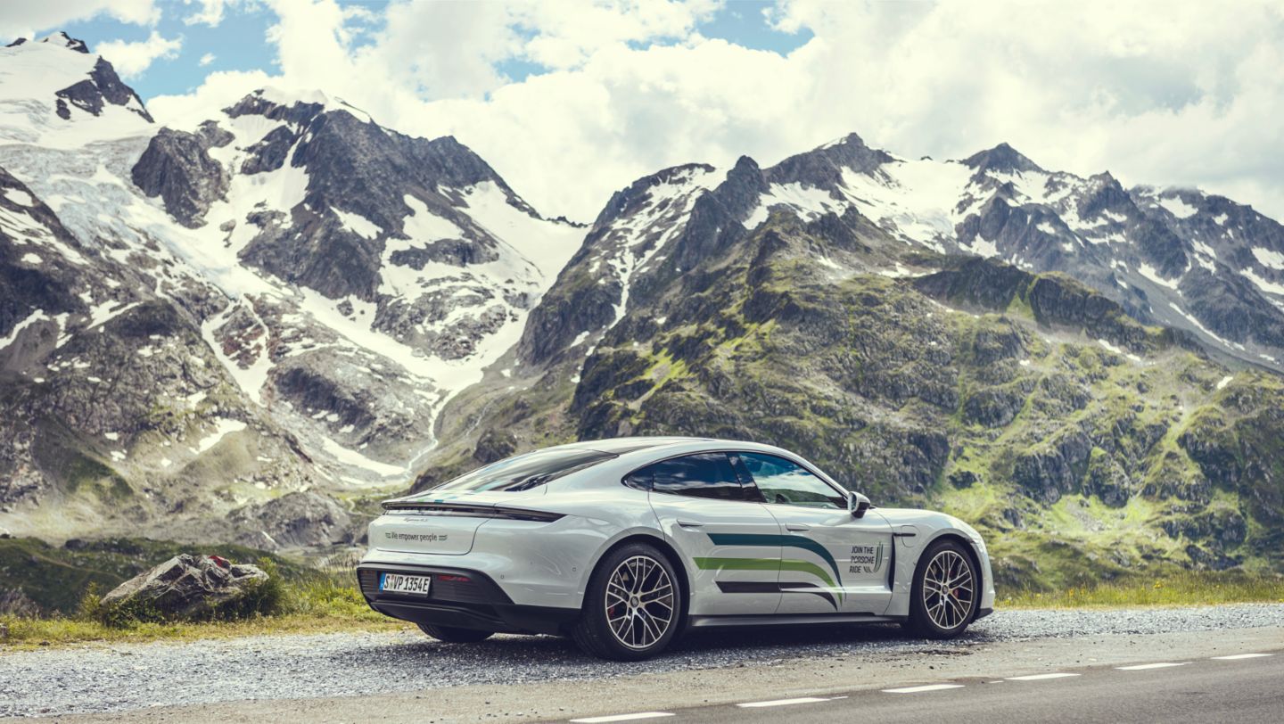 Taycan, „Join the Porsche Ride“, Switzerland, 2022, Porsche AG