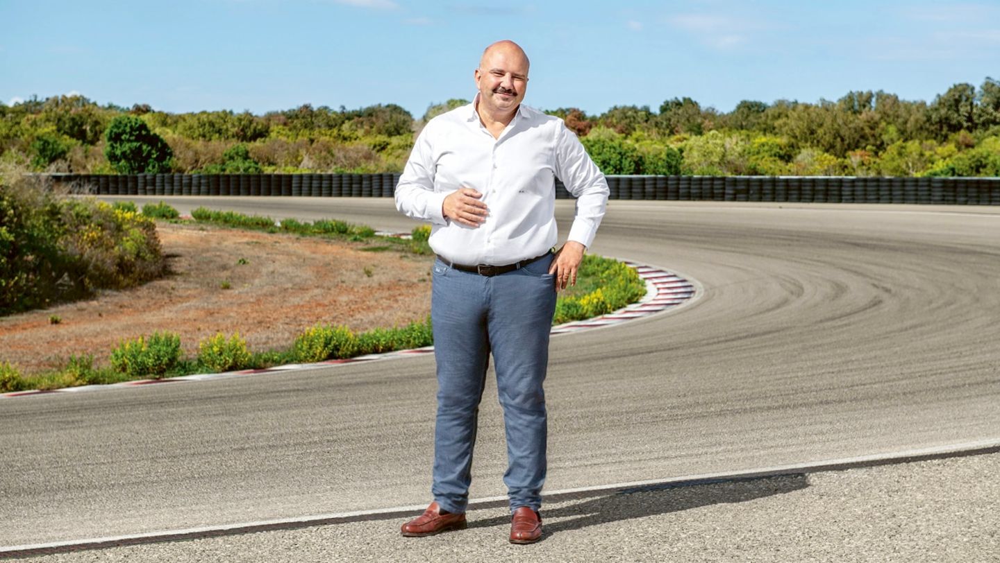 Pierpaolo Positano, Senior Manager Engineering im NTC, 2022, Porsche AG