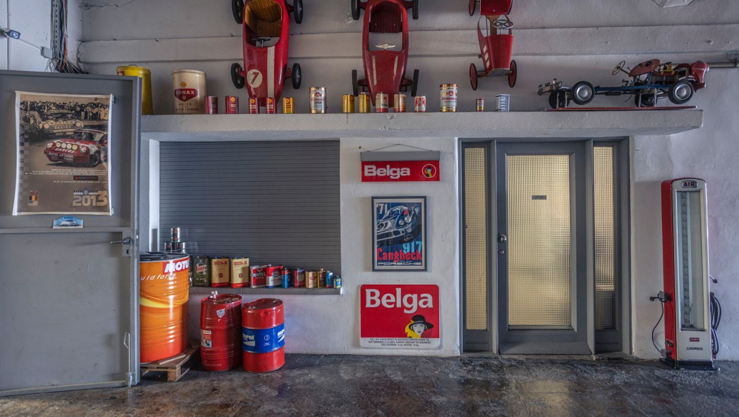 Johan-Frank Dirickx‘ Garage, Antwerpen, 2022, Porsche AG
