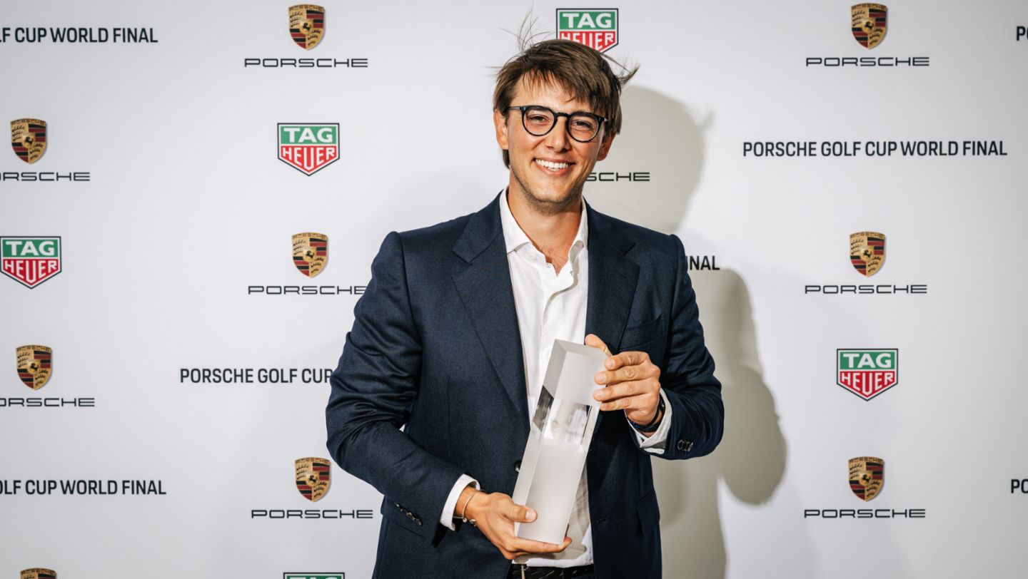 Dr. Luigi D'Amico, Team Italy, Winner men gross, Porsche Golf Cup World Final 2020, 2022, Porsche AG