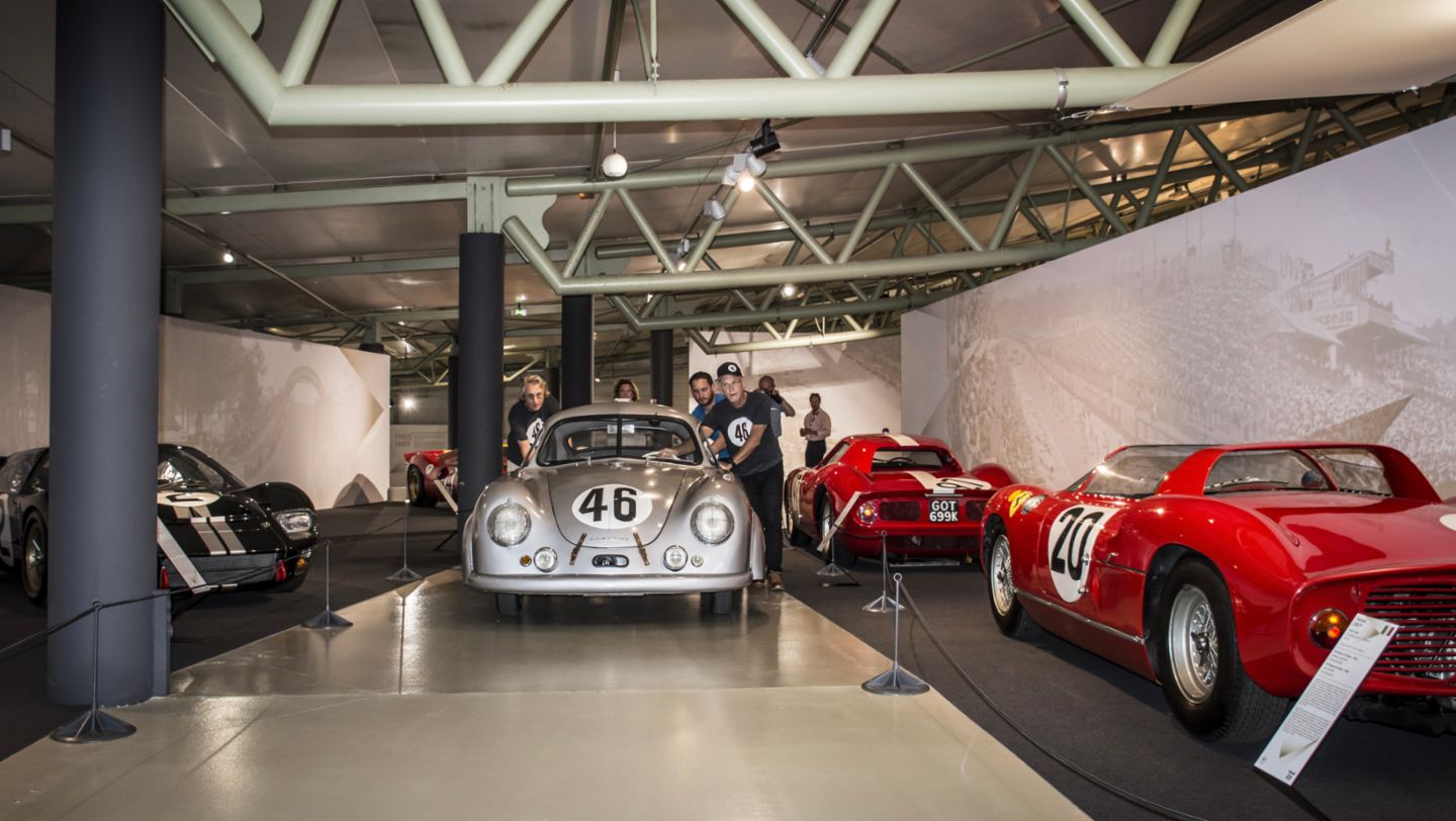 Cameron Healy (r), Porsche 356 SL, Le Mans, France, 2023, Porsche AG