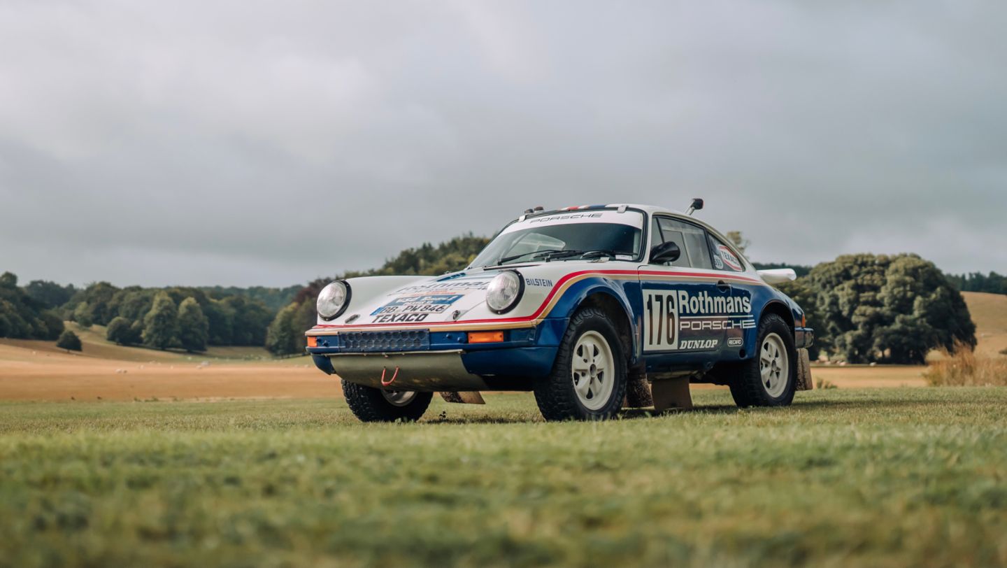 Porsche 911 Carrera 3.2 4x4 Paris-Dakar (953), Media Drive, Festival of Speed, Goodwood, 2023, Porsche AG