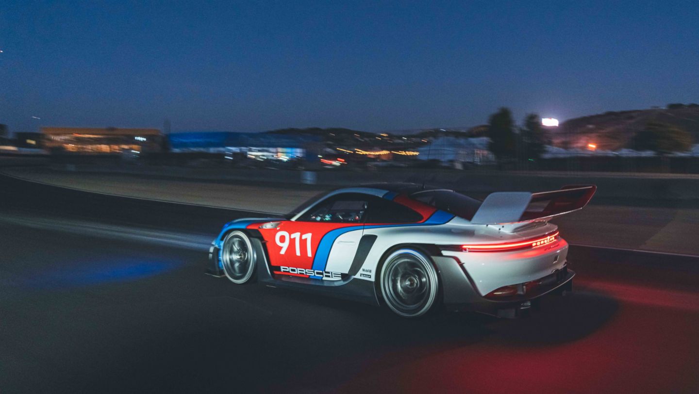 Porsche 911 GT3 R rennsport, Rennsport Reunion, WeatherTech Raceway Laguna Seca, Kalifornien, 2023, Porsche AG