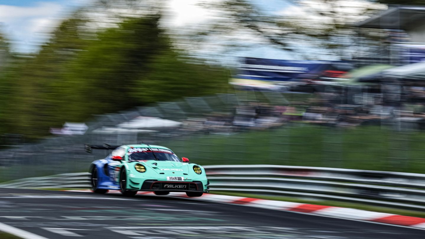 Porsche 911 GT3 R, Falken Motorsports, Nürburgring, 2023, Porsche AG
