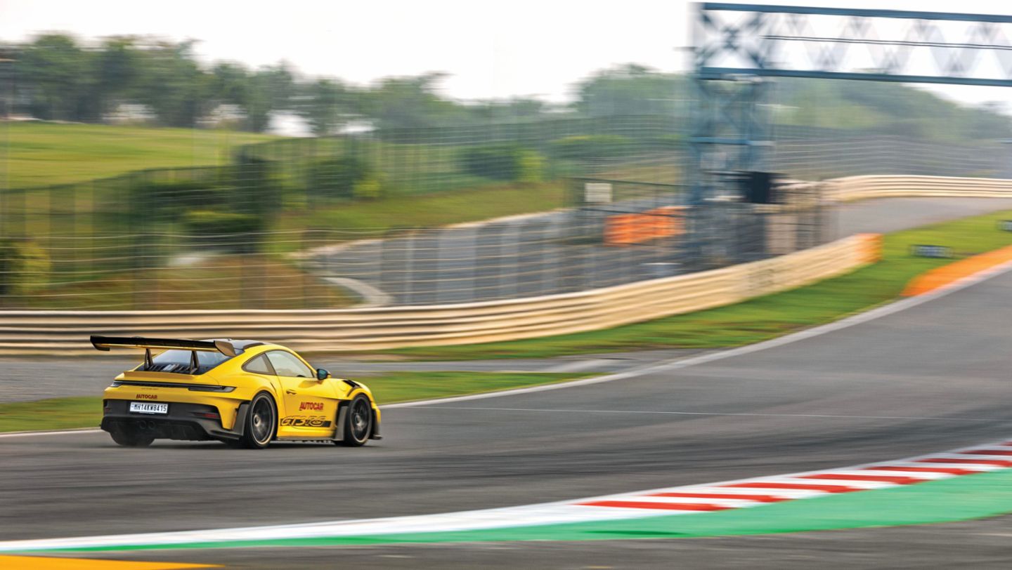 Porsche 911 GT3 RS, Circuito Internacional de Buddh, India, 2023, Porsche AG