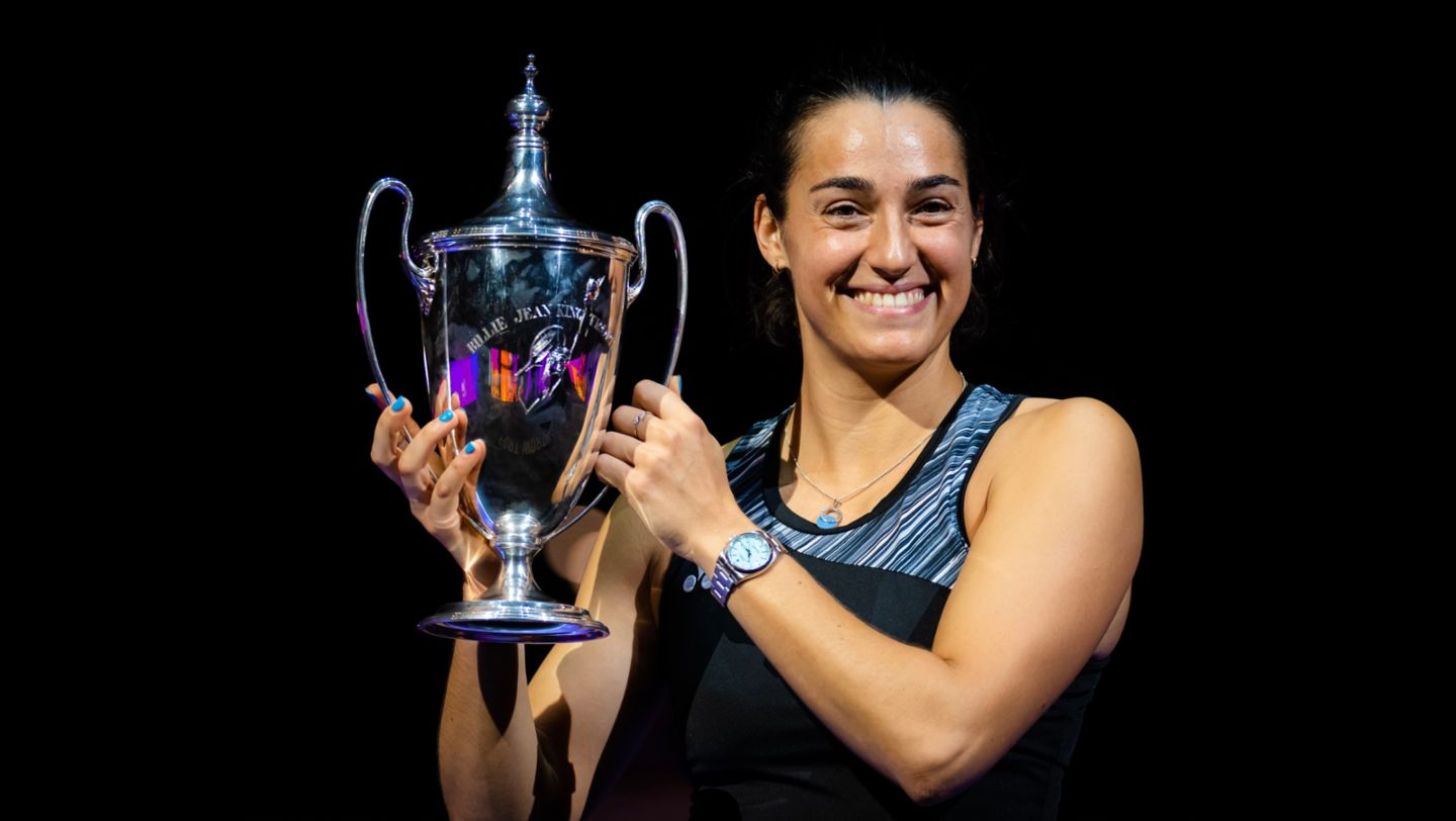 Caroline Garcia, tennis player, 2023, Porsche AG