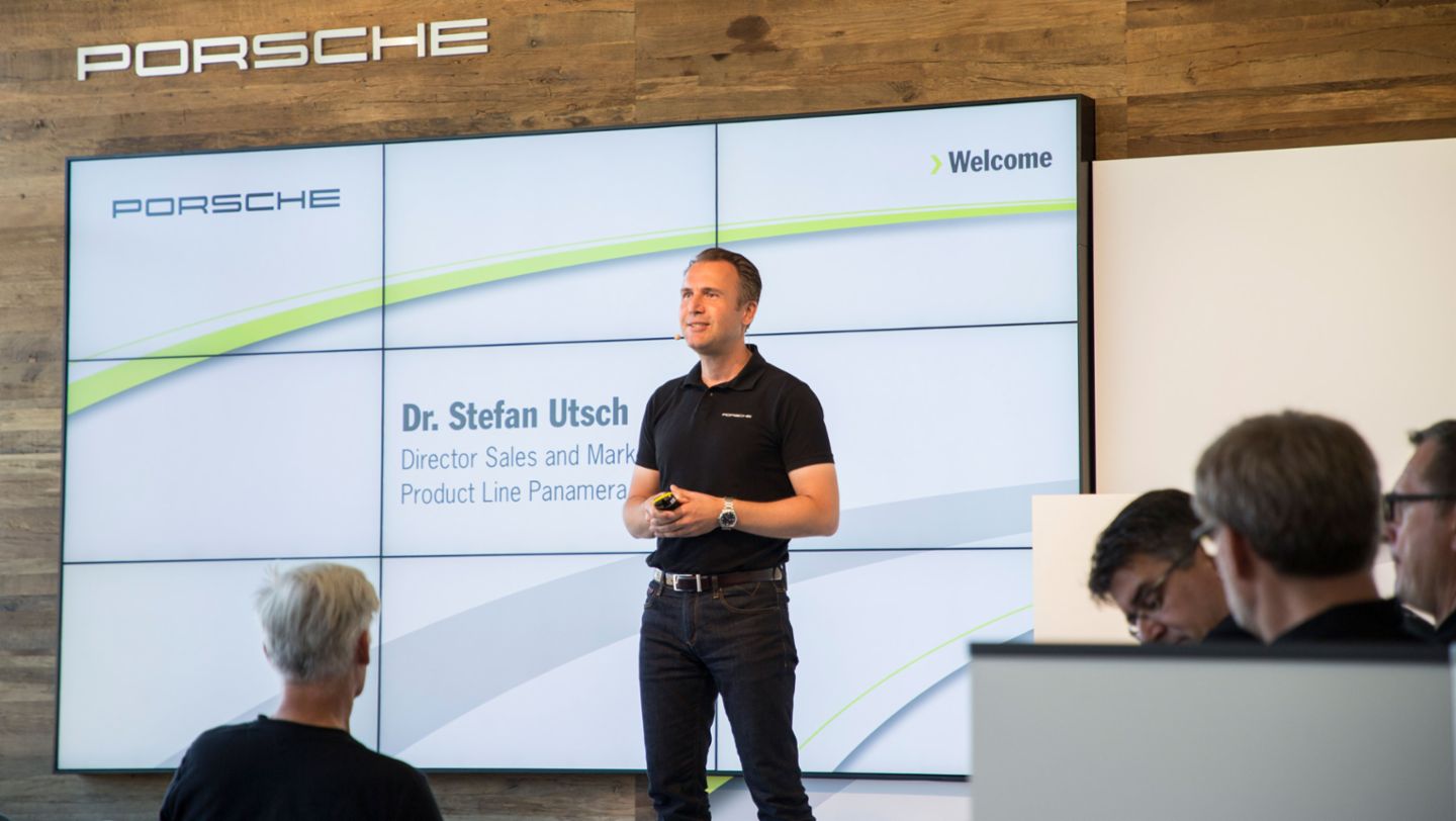 Dr Stefan Utsch, Director Sales and Marketing, Product Line Panamera, Vancouver Island Motorsport Circuit, Canada, 2017, Porsche AG