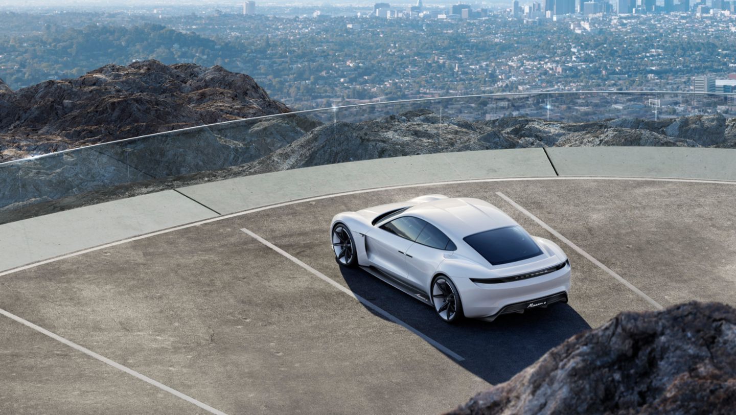 Mission E, Concept car, 2015, Porsche AG