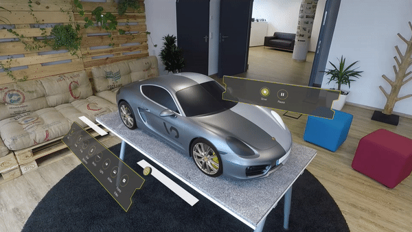Mixed Reality-Technologie, Felgen, 2019, Porsche AG