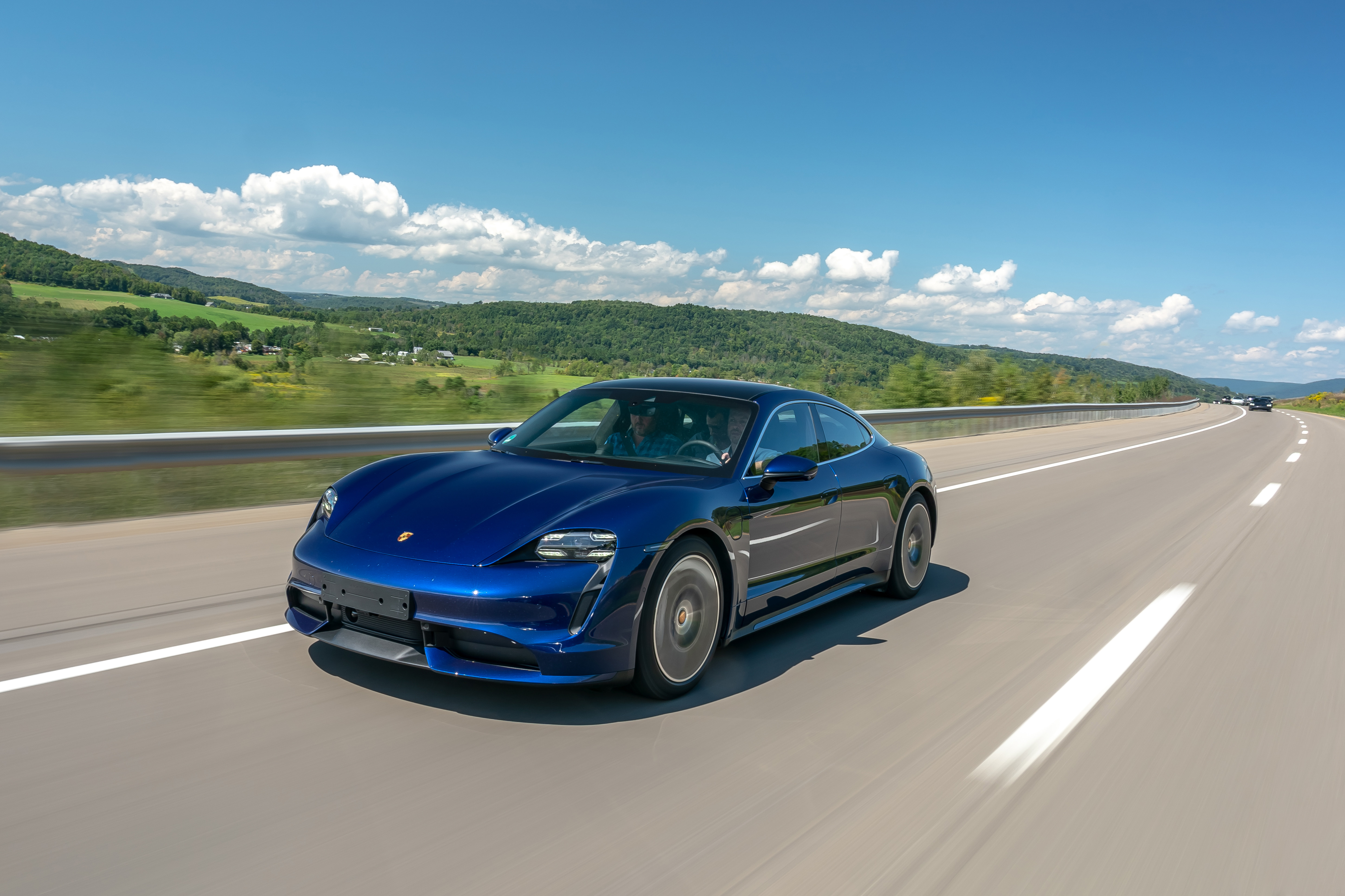 Porsche Taycan Turbo hits the road for the first time, Taycan Turbo, 2019, PCNA