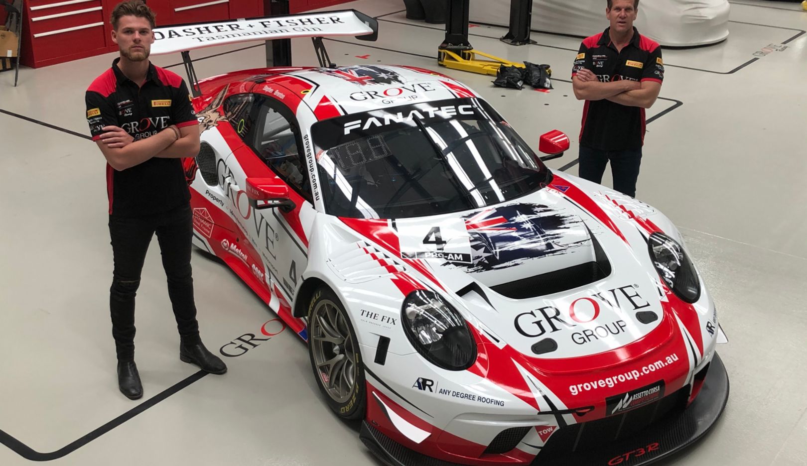 Grove Motorsport Announces Gt World Challenge Australia Campaign With Porsche 911 Gt3r