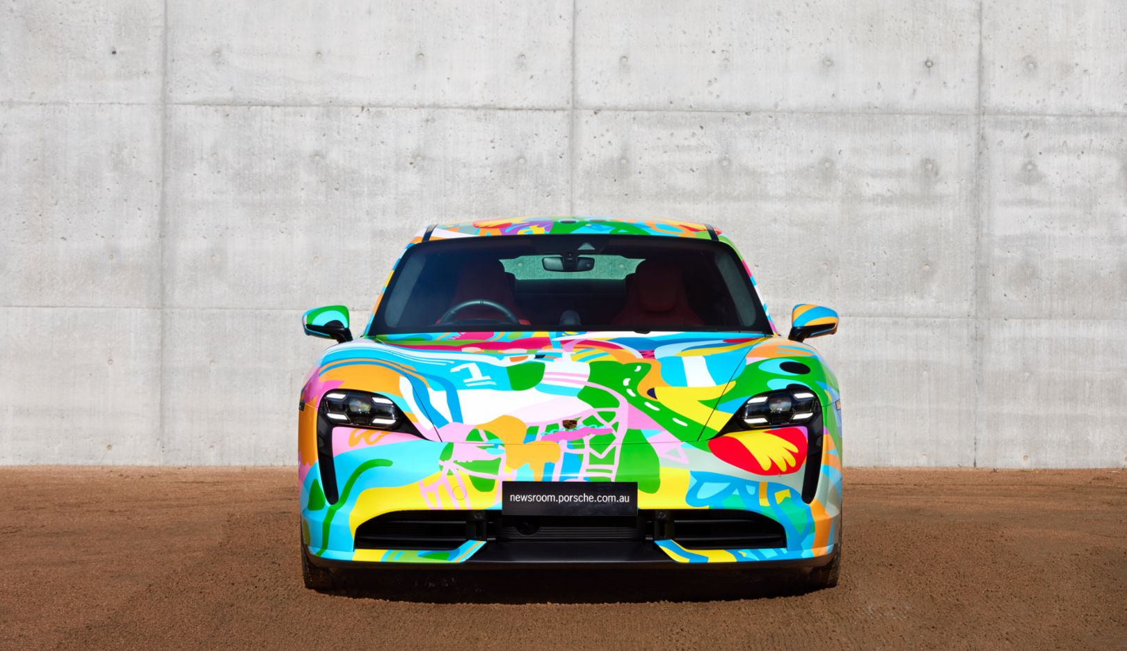 Porsche Cars Australia commissions ‘digital Taycan art car’ for a good cause - Image 1