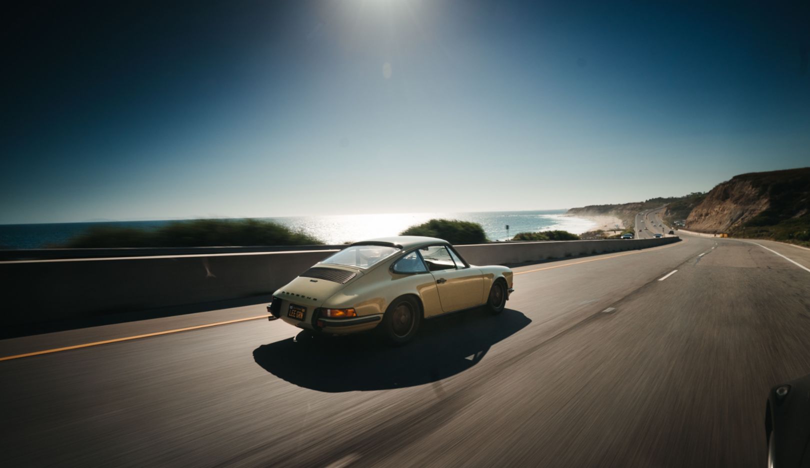 Pacific Coast Highway: engine, wind, and waves. That’s all you need for Porsche happiness.