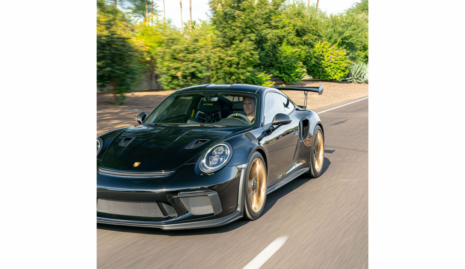 His 911: Casey enjoys every ride in his GT3 RS, generation 991: “I like it when a drive becomes an experience.”