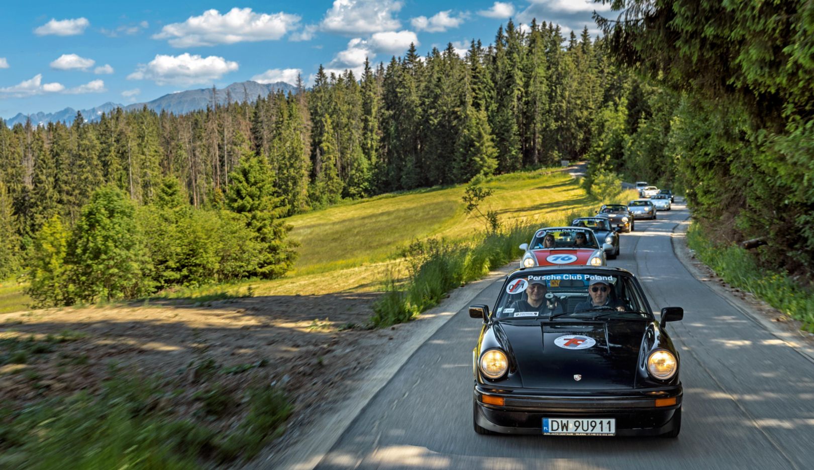 70. urodziny klubów Porsche: