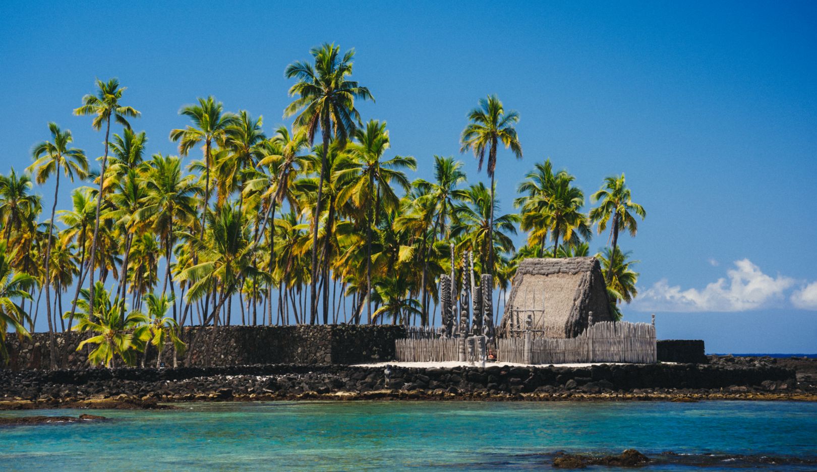 Hawaï telle qu’on se l’imagine : sur la côte, l’île nous montre son plus beau visage.