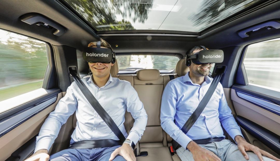 Porsche, Holoride and Discovery showcase new VR experience