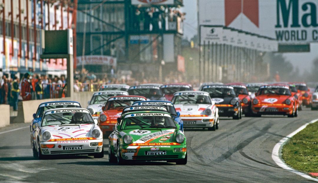 Porsche 911 Carrera 2 Cup (Generation 964), Olaf Manthey, Qualifying Porsche Carrera Cup, Zolder, 31.03.1990, Porsche AG