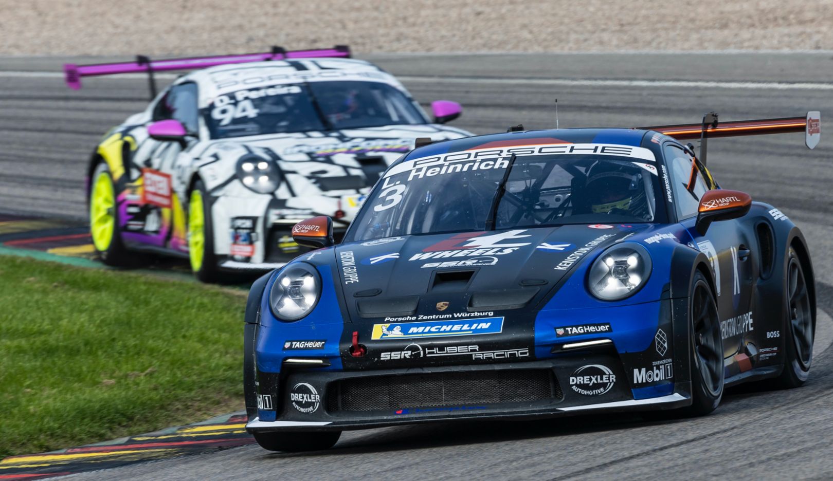 PCCD Laurin Heinrich is the new champion of the Porsche Carrera Cup