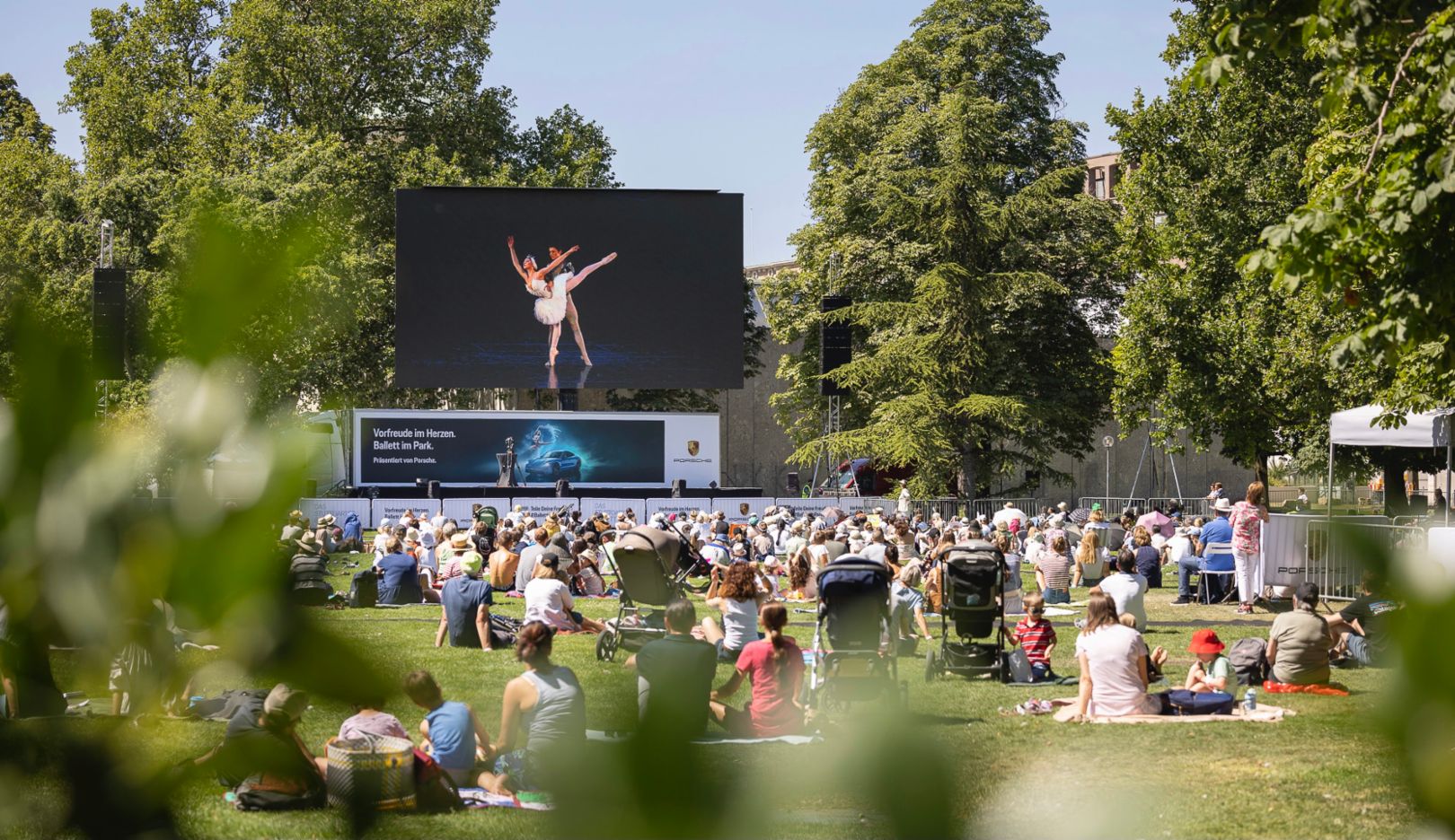 Ballett im Park, Stuttgart, 2022, Porsche AG